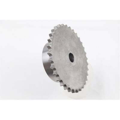 16B 22 Zähne Kettenrad mit einseitiger Nabe Simplex 1"x17,02mm  25,4x17,02 mm DIN 8187