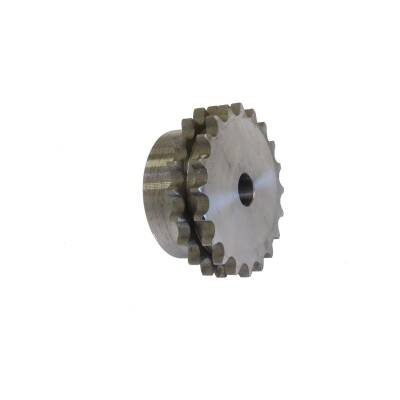 12B 76 Zähne Kettenrad mit einseitiger Nabe Duplex 3/4"x7/16" 19,05x11,68 mm DIN 8187