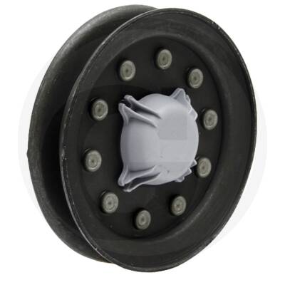 Original AL-KO Umlenkrolle 464454 für Rasentraktoren - Ø 98mm mit Abdeckung