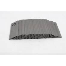 25x Mähmesser passend für Farendløse Kreiselmäher 96x40x3 mm Ø19
