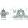 4x Stehlager UCP205 Wellendurchmesser 25 mm