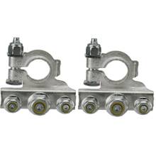 1 Satz Batterie Polklemme Batterieklemme positiv negativ 3 Verbinder Kfz Wohnmobil Boot Nfz