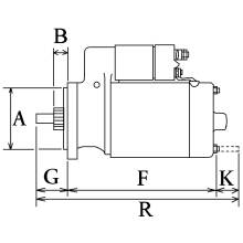 Anlasser passend für Volvo Kettenbagger Radlader Mobilbagger 21306350 EC135B