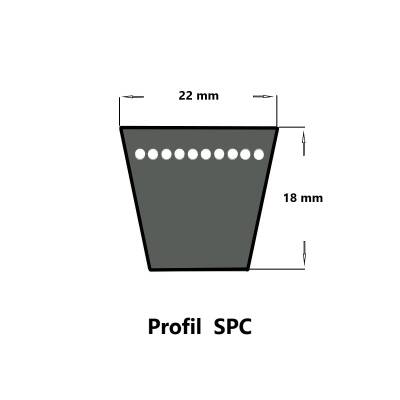 ConCar SPC 3150 Lw, Schmalkeilriemen