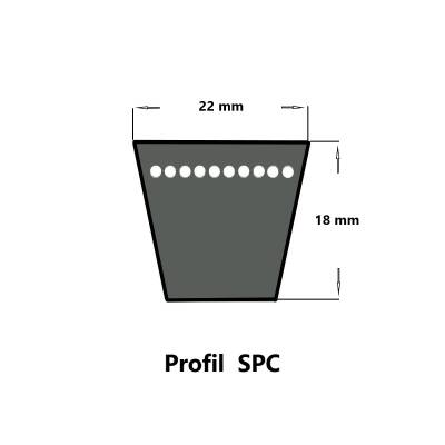 ConCar SPC 4600 Lw, Schmalkeilriemen