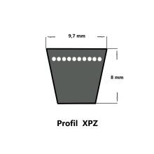 ConCar XPZ 1152 Lw, Schmalkeilriemen, flankenoffen, formgezahnt
