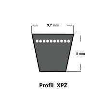 ConCar XPZ 1412 Lw, Schmalkeilriemen, flankenoffen, formgezahnt