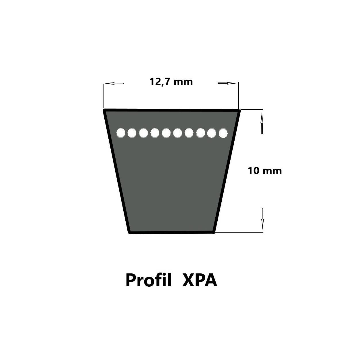 Keilriemen XPA 1030 Lw   versandfrei 