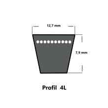 PIX-LawnMaster® 4L 1010 K, Kupplungskeilriemen