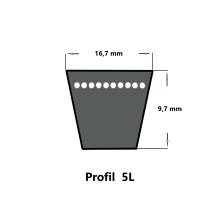 PIX-LawnMaster® 5L 710 K, Kupplungskeilriemen