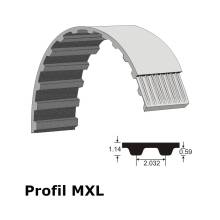 Strongbelt 1472 MXL 012, Zahnriemen, 3,175 mm Breite,...
