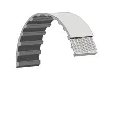 ConCar Zahnriemen 263 L, auswählbare Breite, 668,02 mm Wirklänge