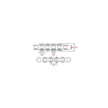 5m Paket 08B-1 Witra®, Simplex Rollenkette, 1/2 x 5/16 Zoll