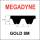 MEGADYNE MEGASYNC™ GOLD 1040 GLD-8M, Breite auswählbar, Zahnriemen