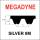 MEGADYNE MEGASYNC™ SILVER 2, 352 SLV2-8M, Breite auswählbar, Zahnriemen