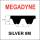 MEGADYNE MEGASYNC™ SILVER 2, 896 SLV2-8M, Breite 20 mm, Zahnriemen