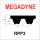 MEGADYNE MEGASYNC™ 1062 RPP3, Breite auswählbar, Zahnriemen