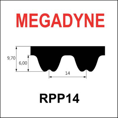 MEGADYNE MEGASYNC™ 1106 RPP14, Breite auswählbar, Zahnriemen