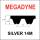 MEGADYNE MEGASYNC™ SILVER 2, 966 SLV2-14M, Breite auswählbar, Zahnriemen