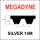 MEGADYNE MEGASYNC™ SILVER, 2450 SLV-14M, Breite auswählbar, Zahnriemen