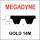 MEGADYNE MEGASYNC™ GOLD, 2380 GLD-14M, Breite auswählbar, Zahnriemen