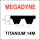 MEGADYNE MEGASYNC™ TITANIUM 4410 TTM-14M, Breite auswählbar, Zahnriemen
