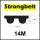Strongbelt Motus 2310 14M, Breite auswählbar, Zahnriemen