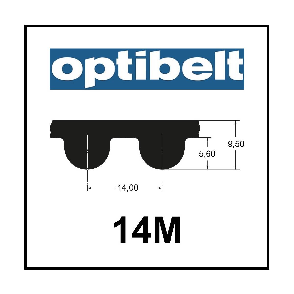 Keilriemen Z18-½ - 10 x 475 Li - 10 x 497 Ld