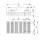 T10 25 Klemmplatte aus Aluminium 50x80 T10 25 = 25 mm Breite für Zahnriemen