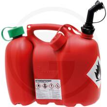 GRANIT Doppelkanister "Profi" rot 6 + 3 Liter