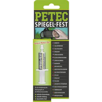 Petec Spiegel-Fest Klebe-Set 1g 93800